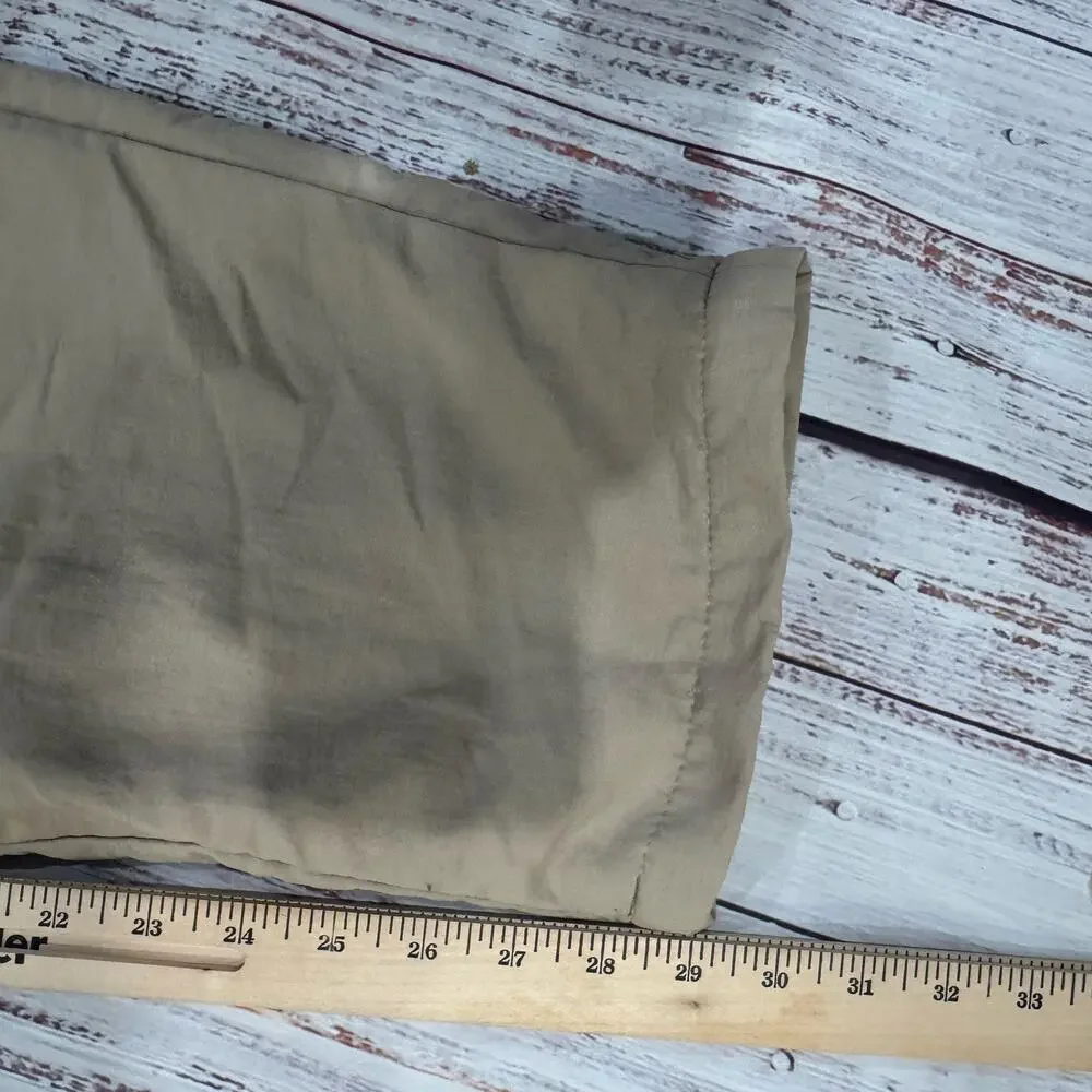The North Face Fleece Lined Pants Beige Mens 36